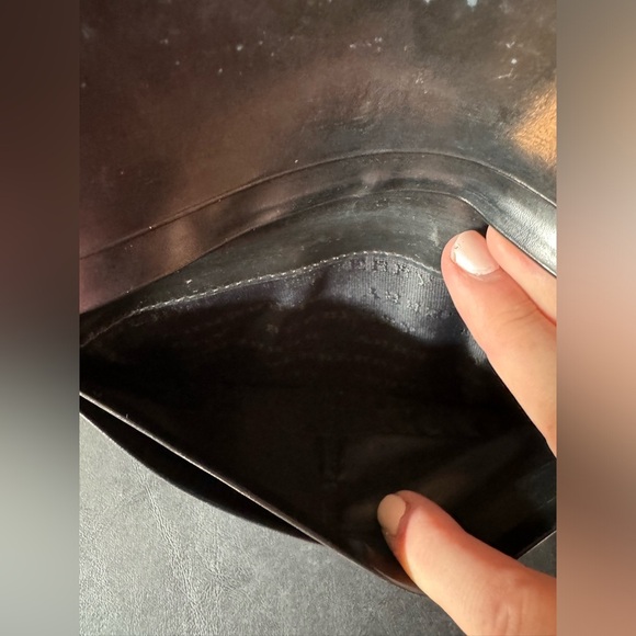 Burberry Nova Check Long Wallet Cloth & Leather Tab & Black - Picture 10 of 10